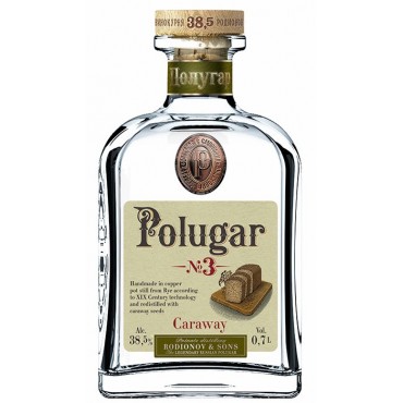 Polugar no 3 Caraway vodka
